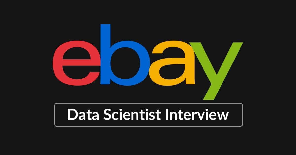 eBay Data Scientist Interview