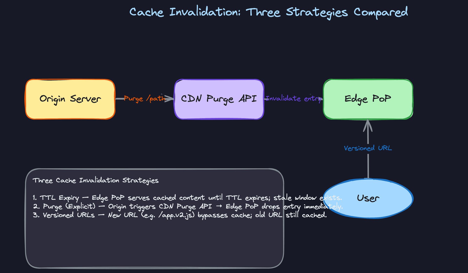 Cache Invalidation: Three Strategies Compared